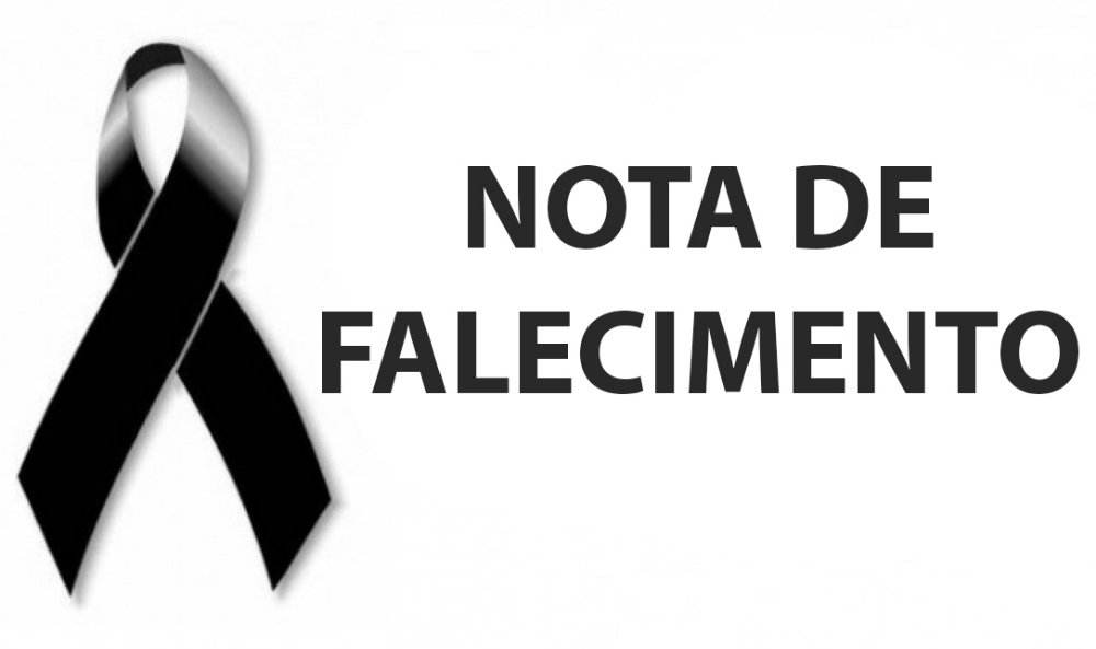 NOTA DE FALECIMENTO